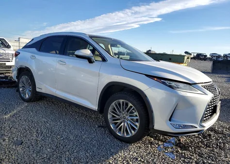 2021 Lexus Rx 450H из США, поврежденный, VIN 2T2JGMDA2MC070830